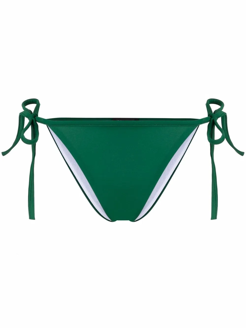 

Dsquared2 bikini bottom con logo estampado - Verde