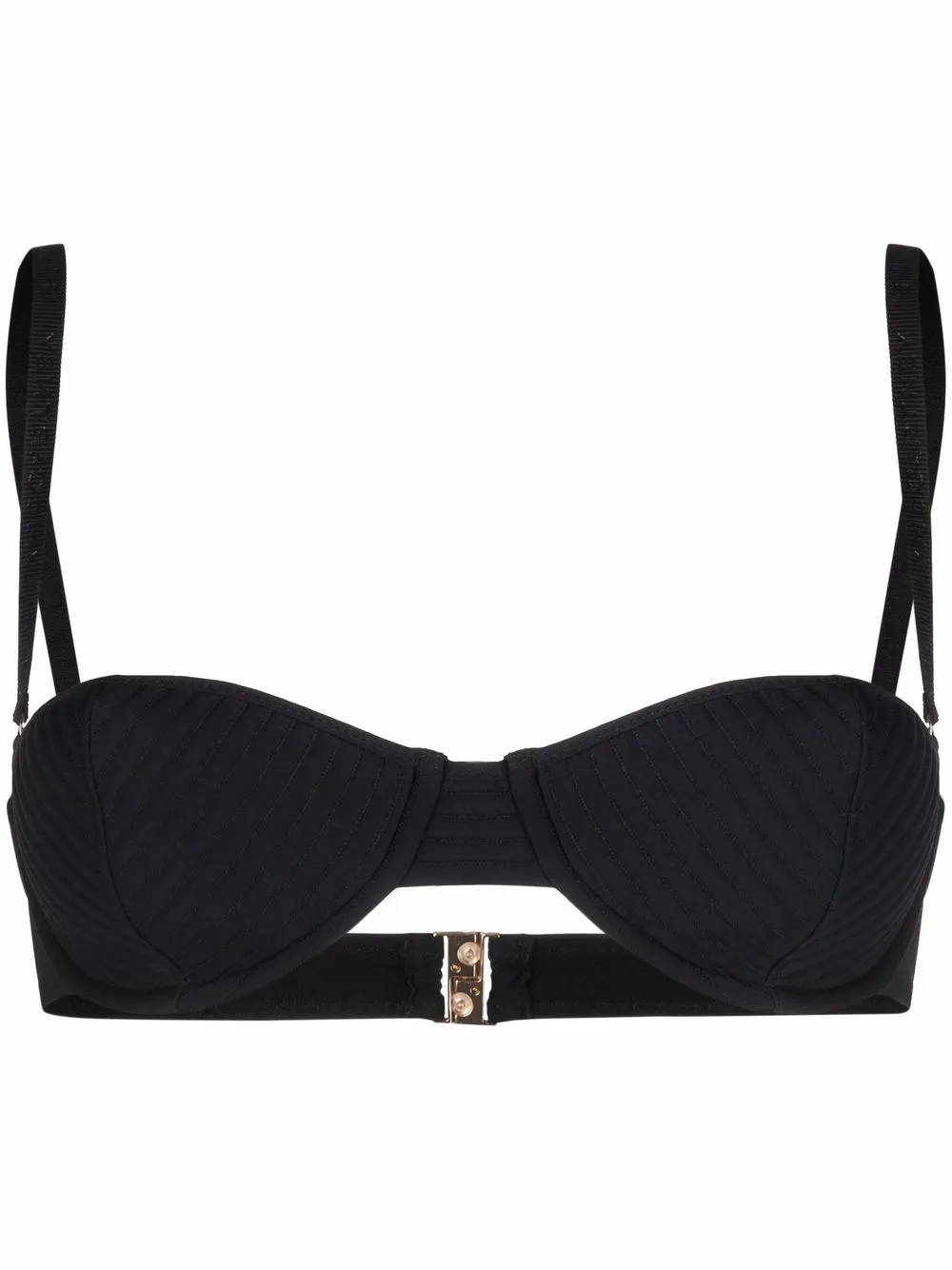 

Stella McCartney balcony cup bikini top - Black