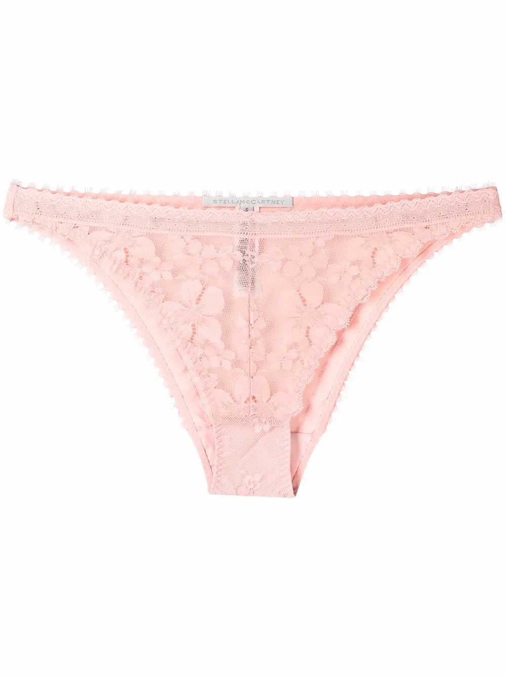 

Stella McCartney calzones con encaje floral - Rosado