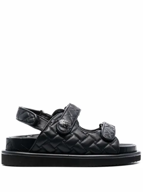 Kurt Geiger London quilted touch-strap sandals