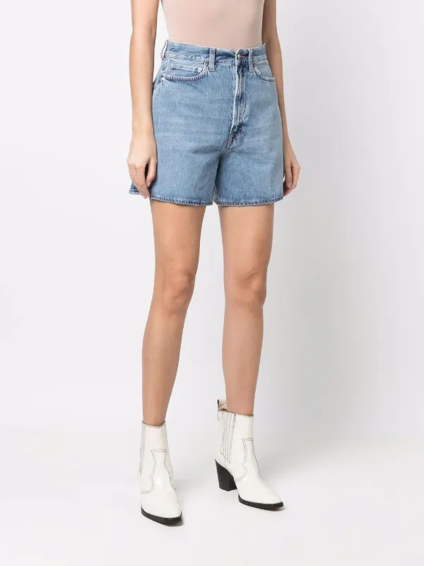 Tomboy Flared Denim Shorts - Farfetch