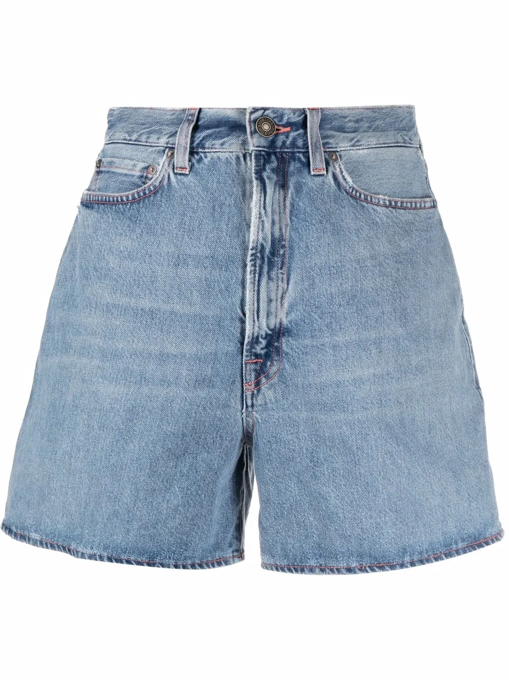 

Made in Tomboy flared denim shorts - Blue