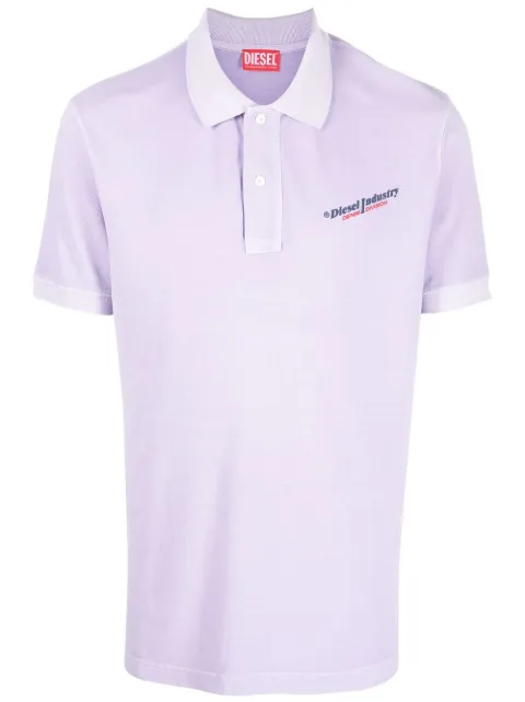Diesel T-Smith-Ind logo-print polo shirt