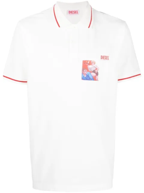 Diesel x Tom of Finland Foundation cotton polo shirt