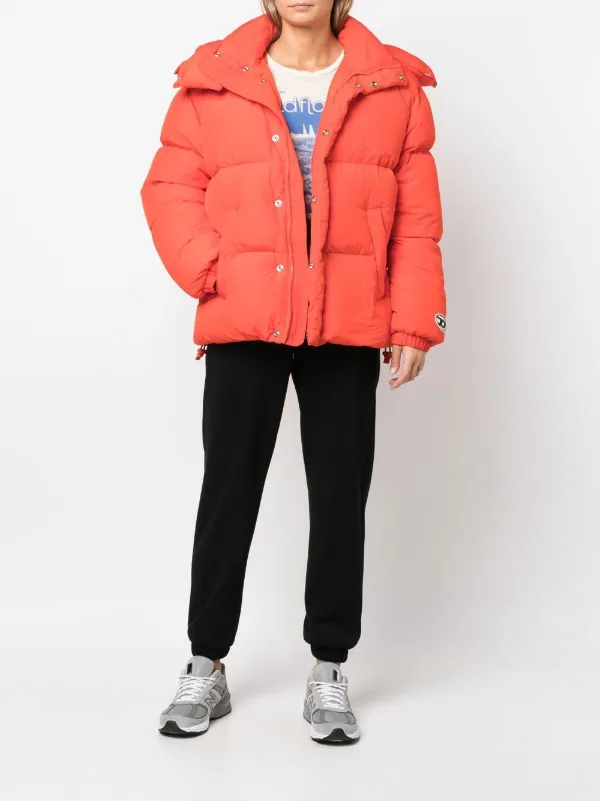 Diesel ロゴ フーデッド ダウンジャケット - Farfetch