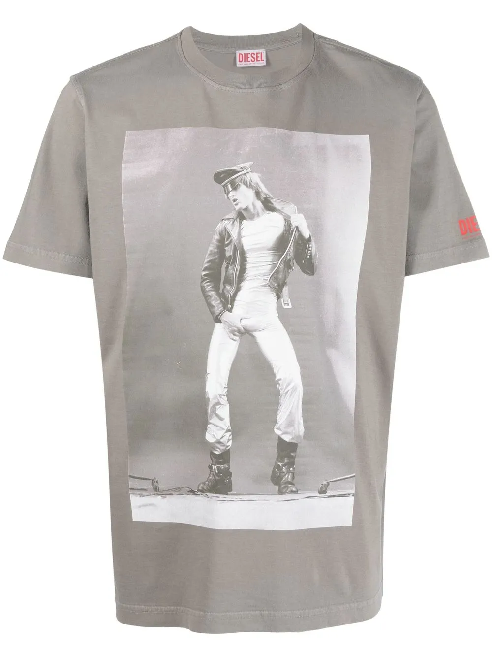 

Diesel graphic-print T-shirt - Grey