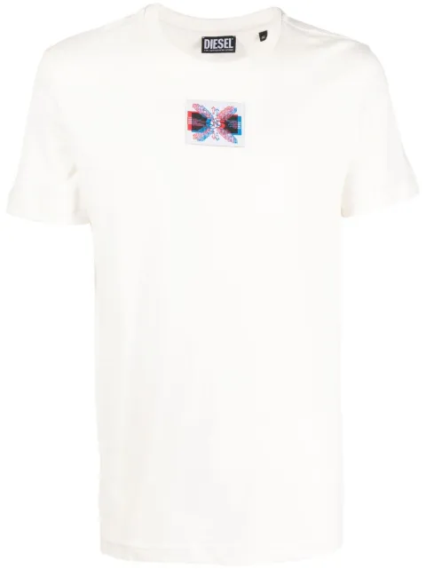 Diesel playera manga corta con estampado gráfico