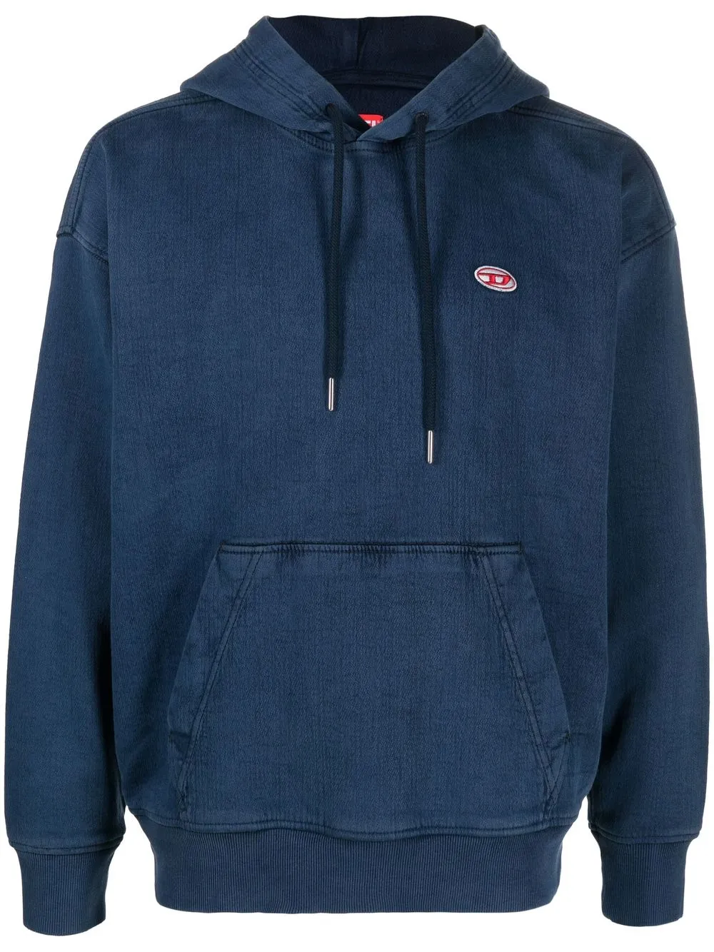 

Diesel hoodie con logo estampado - Azul