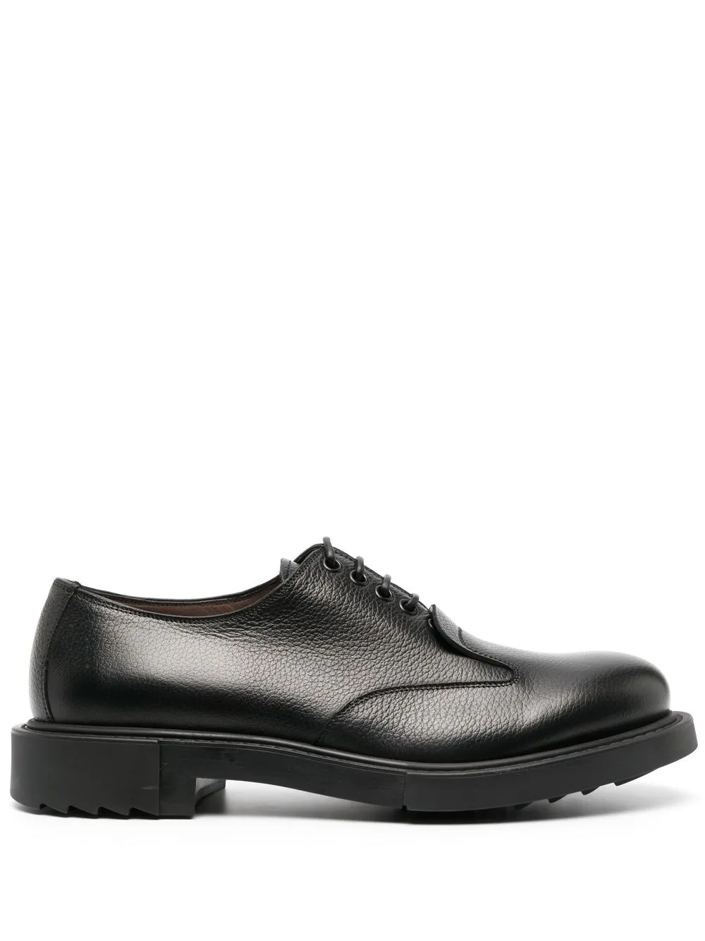 

Ferragamo lace-up leather derby shoes - Black