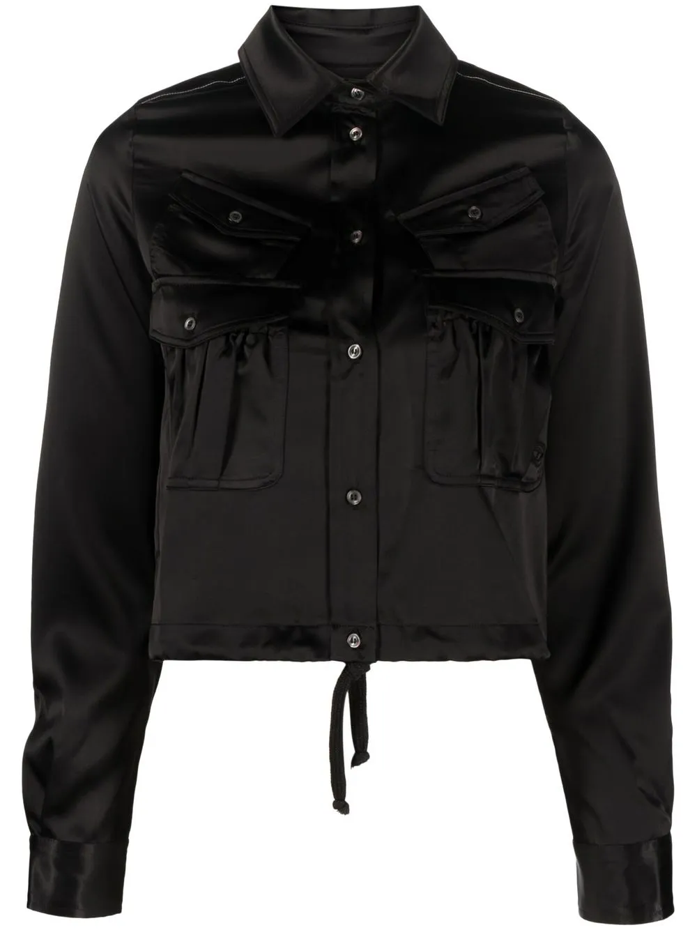 

Diesel multi-pocket long-sleeved shirt - Black