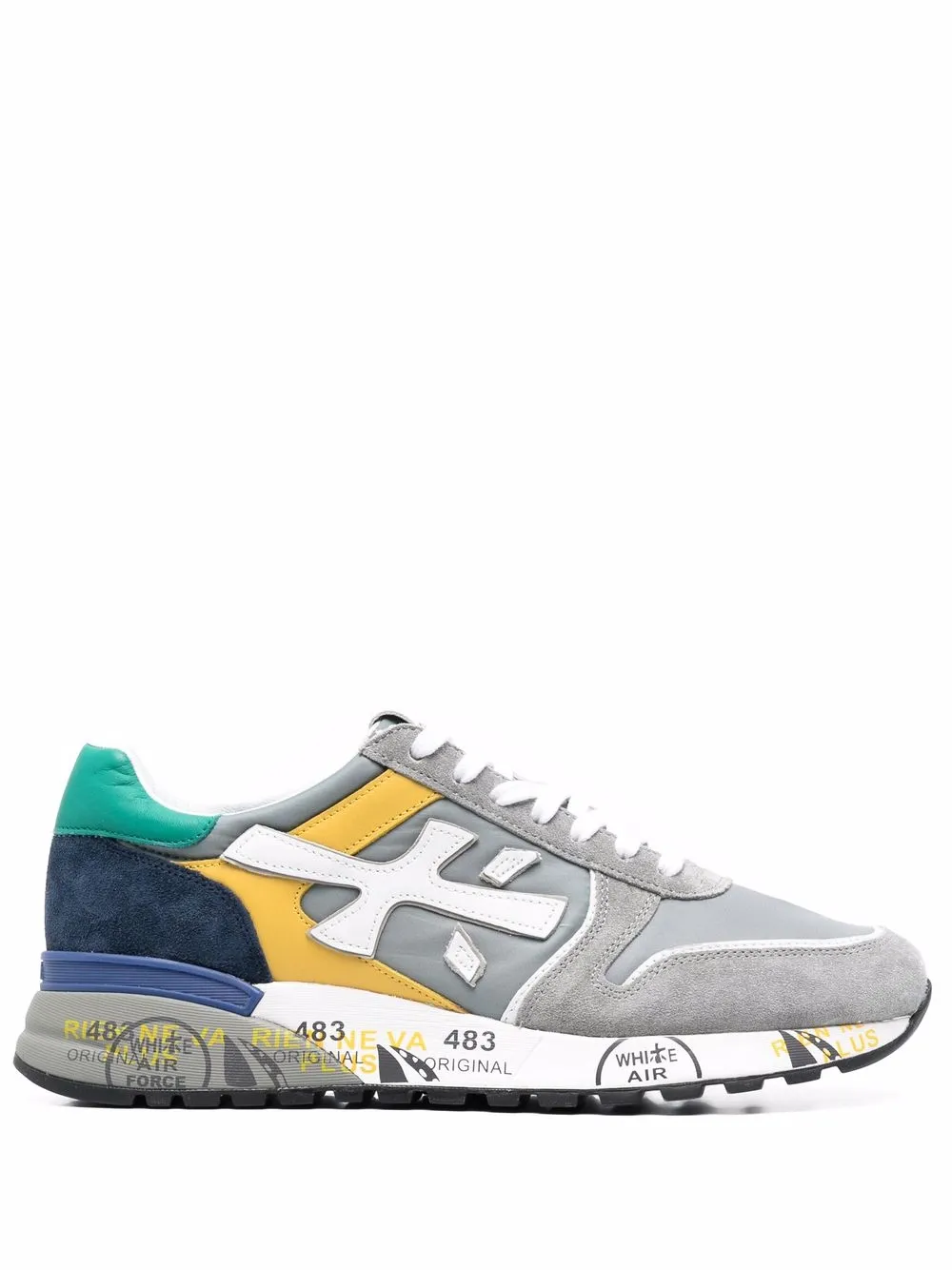 

Premiata tenis bajos Mick - Gris