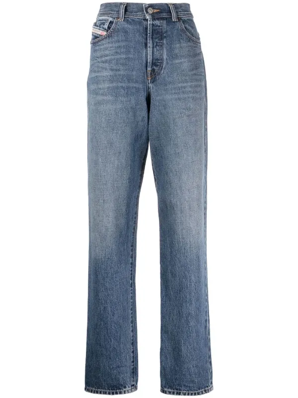 Diesel 1956 straight-leg Jeans - Farfetch