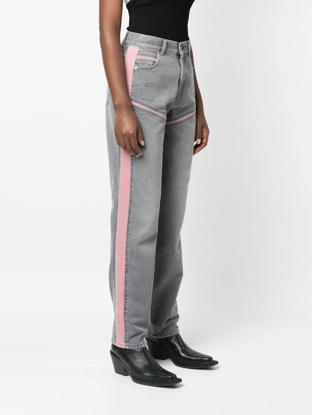  Diesel D-pilut Straight-leg Jeans - Grey 