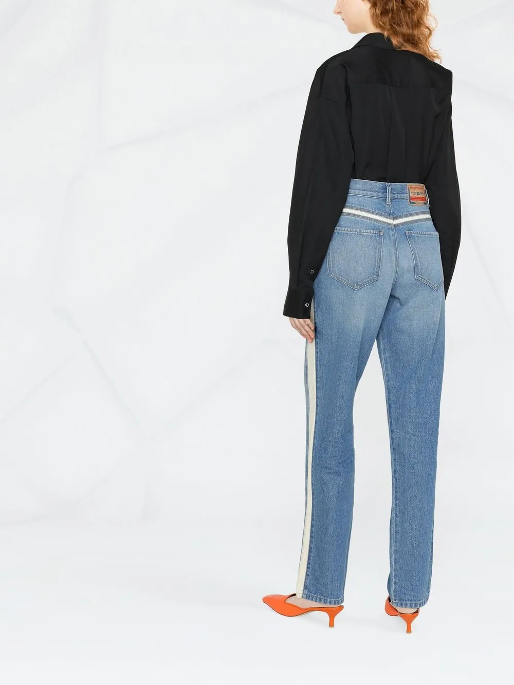  Diesel D-pilot Tapered Jeans - Blue 