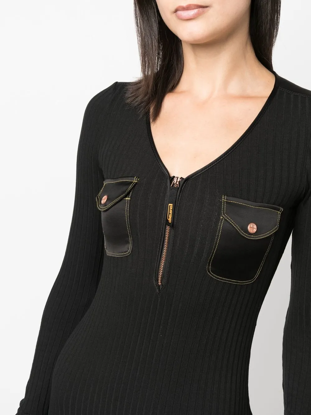 Diesel pocketdetal Panelled Dress Farfetch