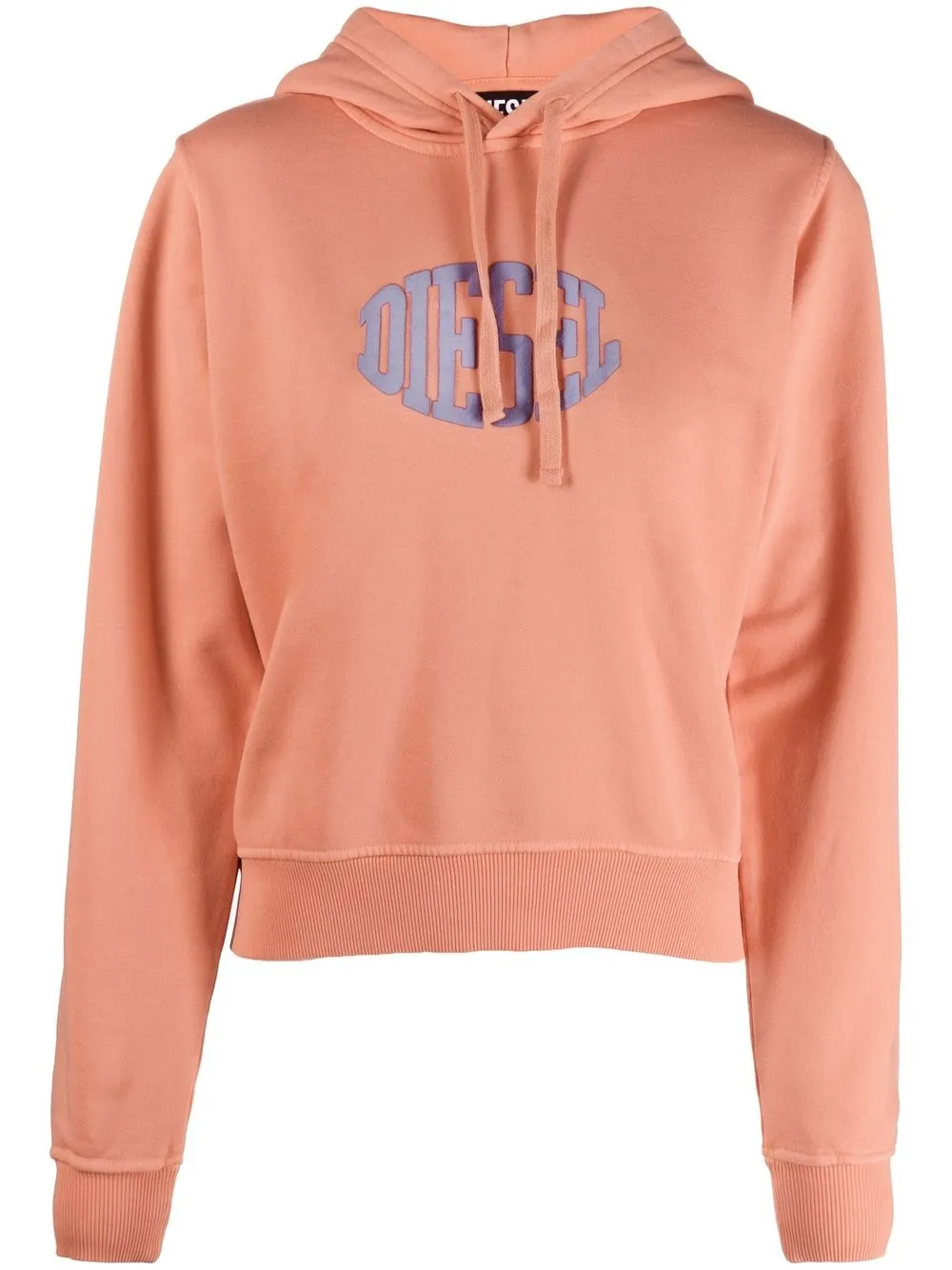 

Diesel hoodie con logo estampado - Naranja