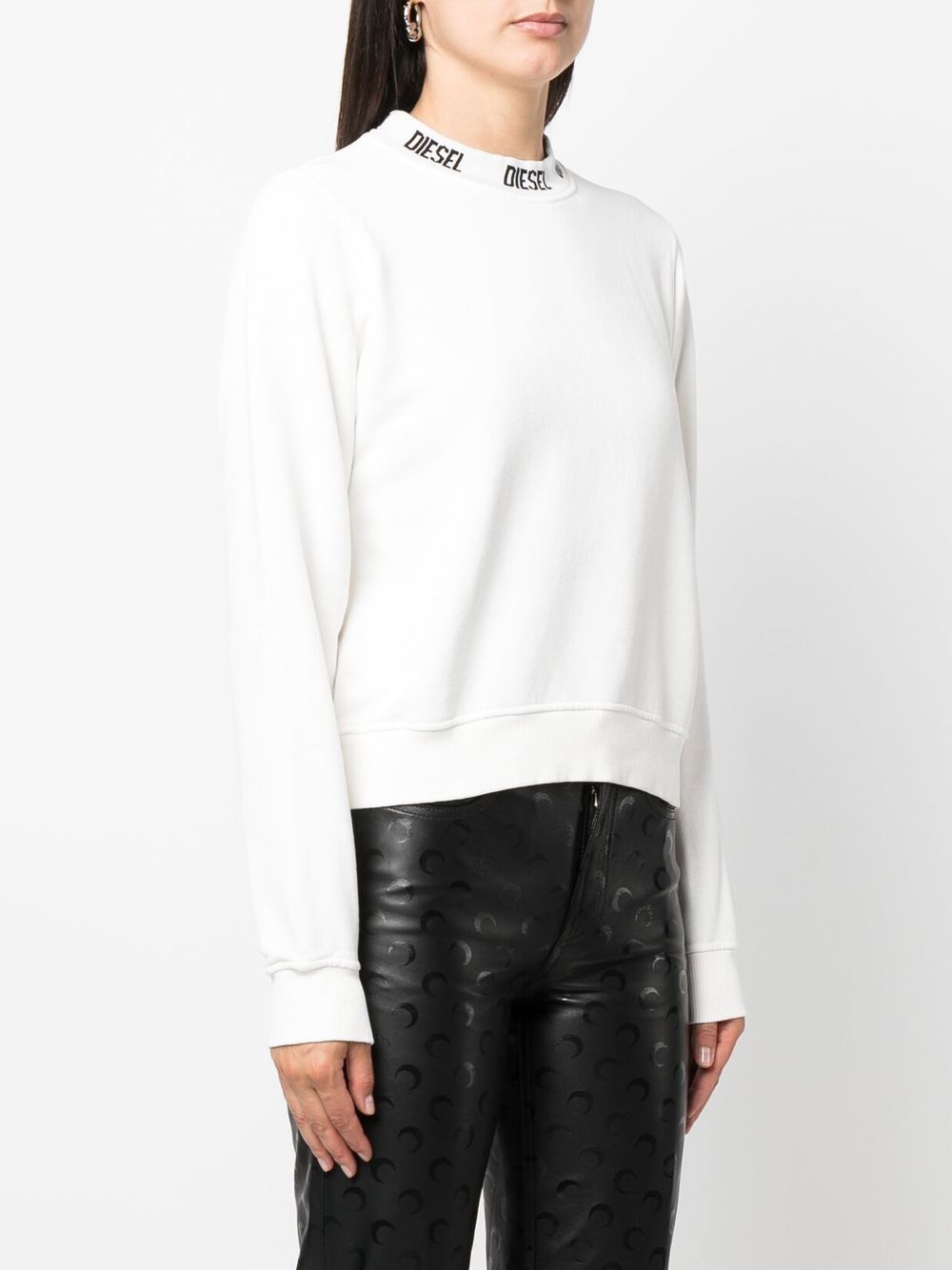 Diesel Logo crew-neck Sweatshirt - Farfetch