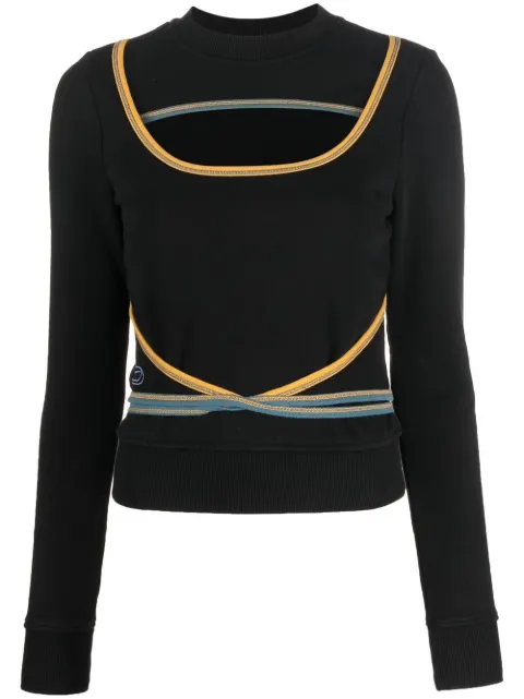 Diesel sweat F-Crossette à logo brodé 