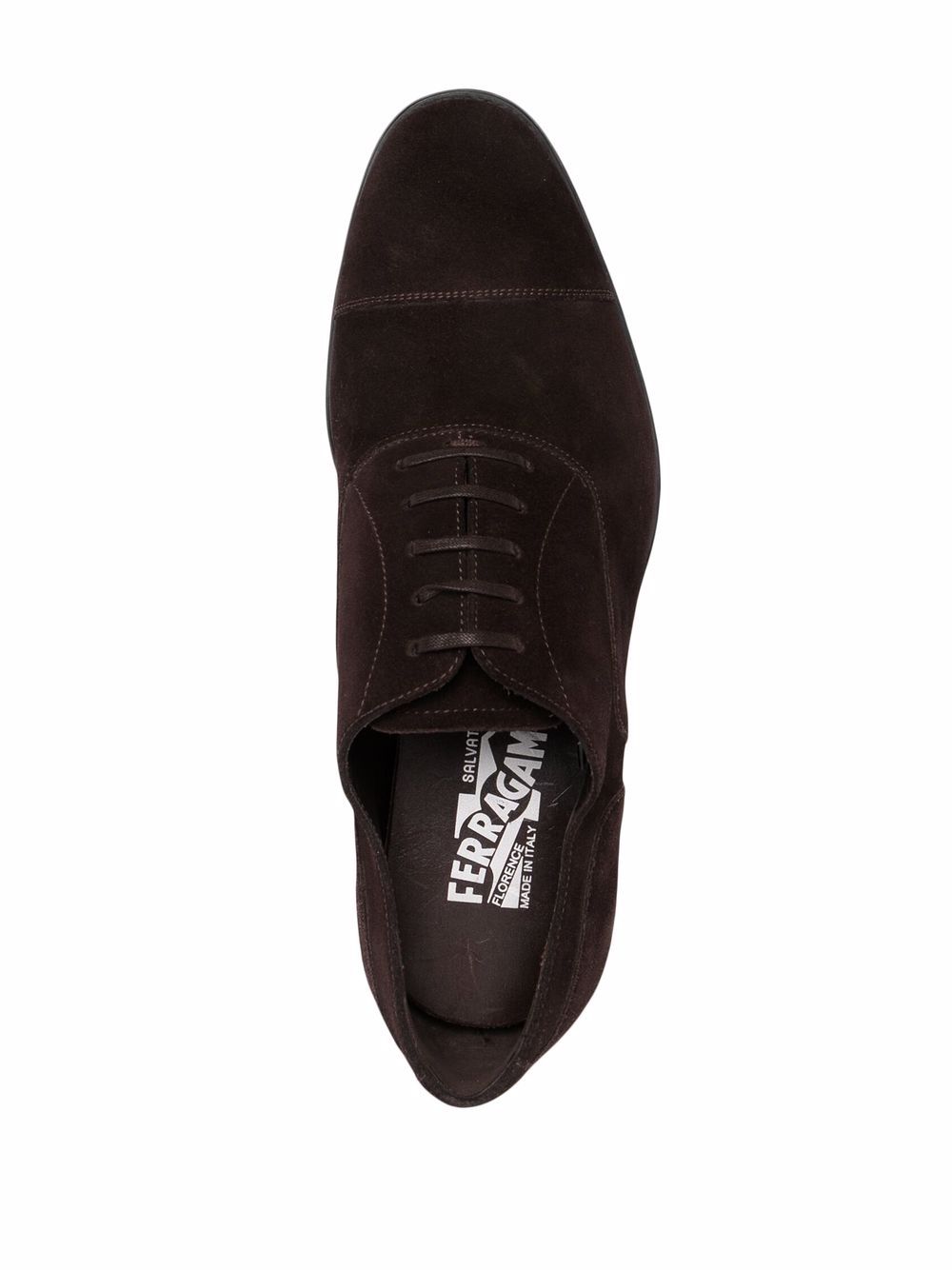 Ferragamo lace-up Oxford shoes Brown