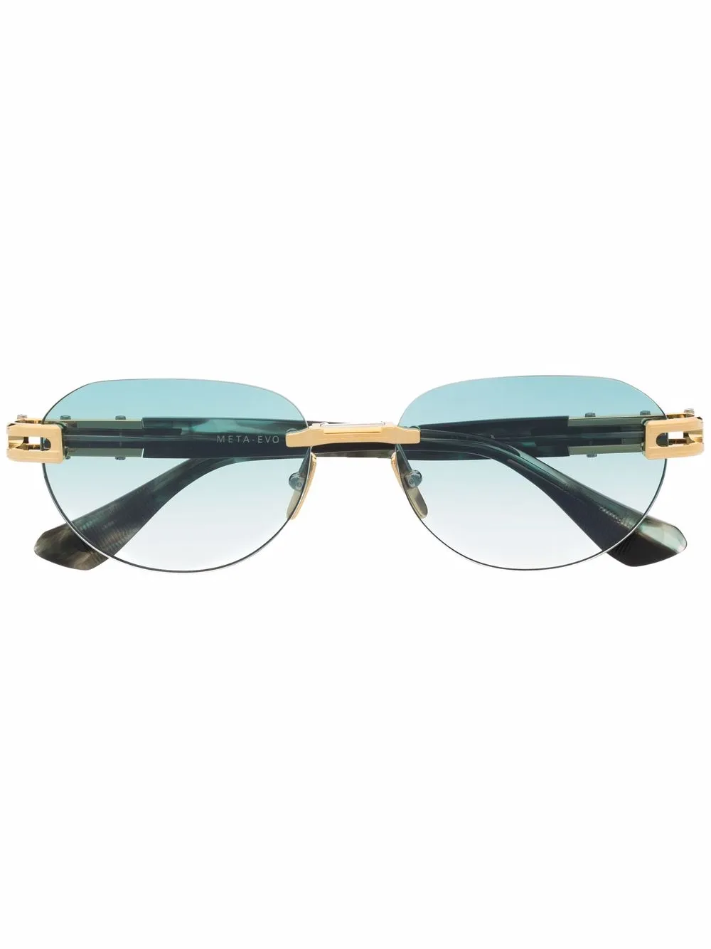 

Dita Eyewear frameless tinted sunglasses - Gold