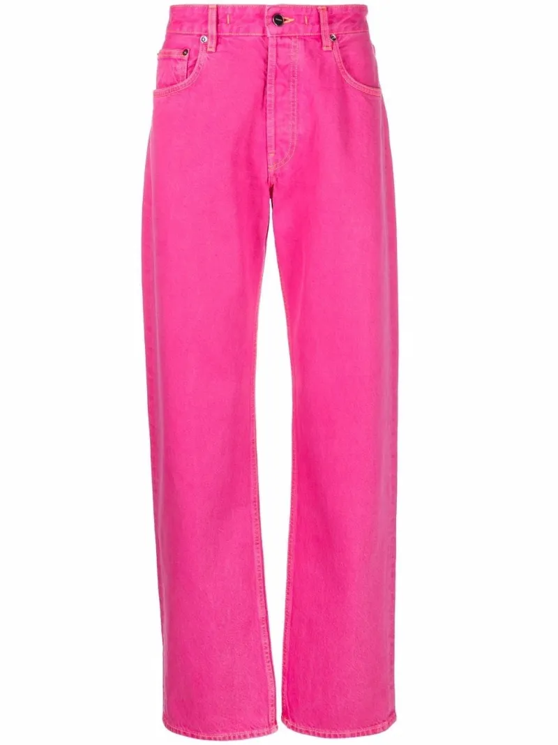 Fresa straight-leg jeans pink | MODES