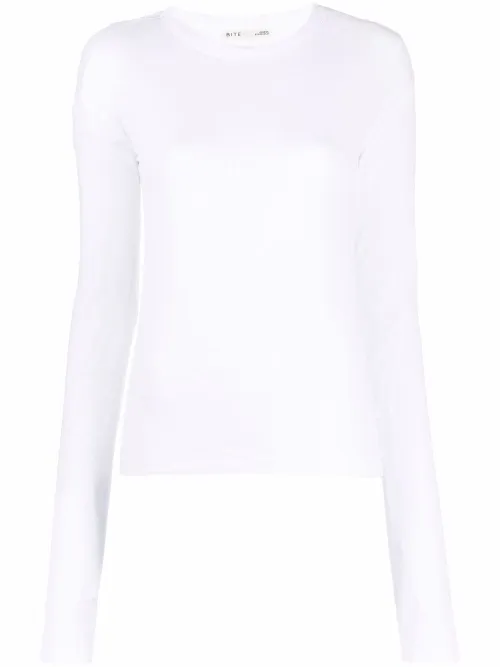 T-shirt en coton à effet de transparence - BITE Studios - Modalova