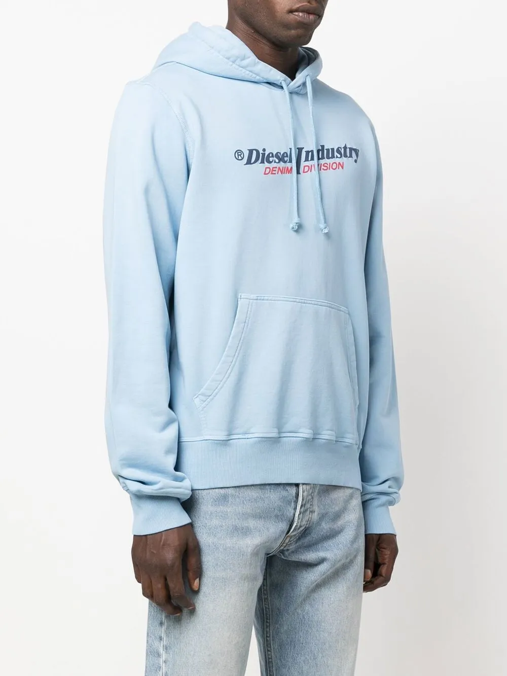  Diesel S Ginn Hood Ind Hoodie   Blau 