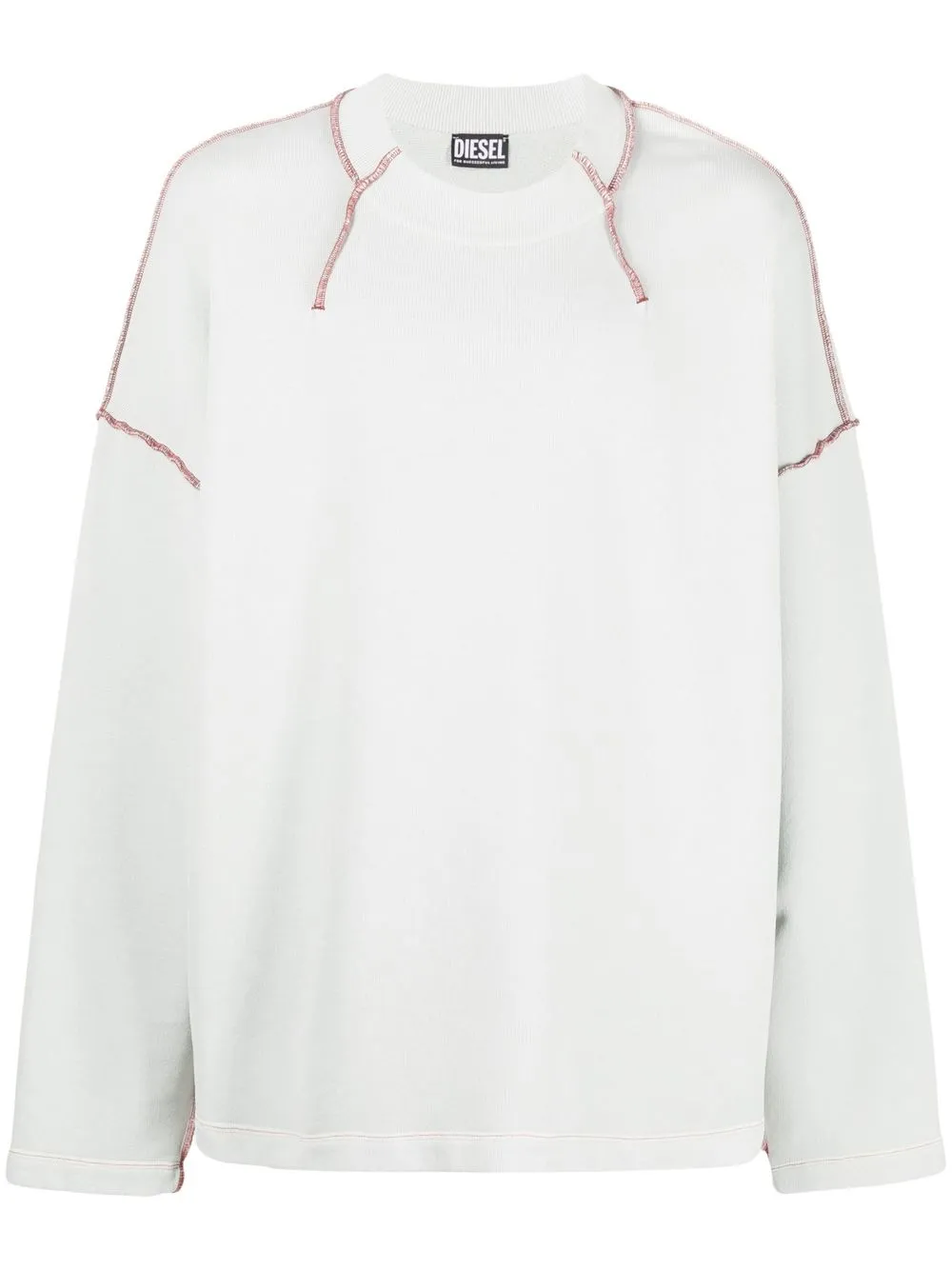 

Diesel sudadera con parche del logo - Azul