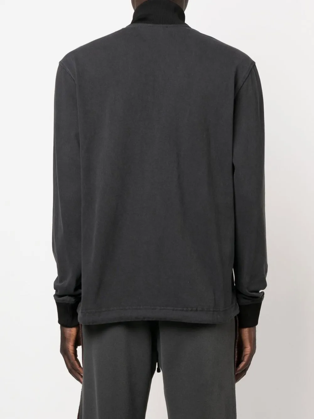 Diesel Half-Zip Pullover Jumper - Black
