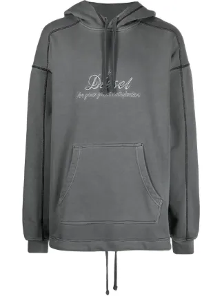 Diesel ガーメントダイ パーカー | グレー | FARFETCH JP