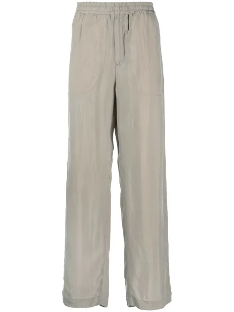 Diesel P-Tool logo-embroidered wide-leg trousers
