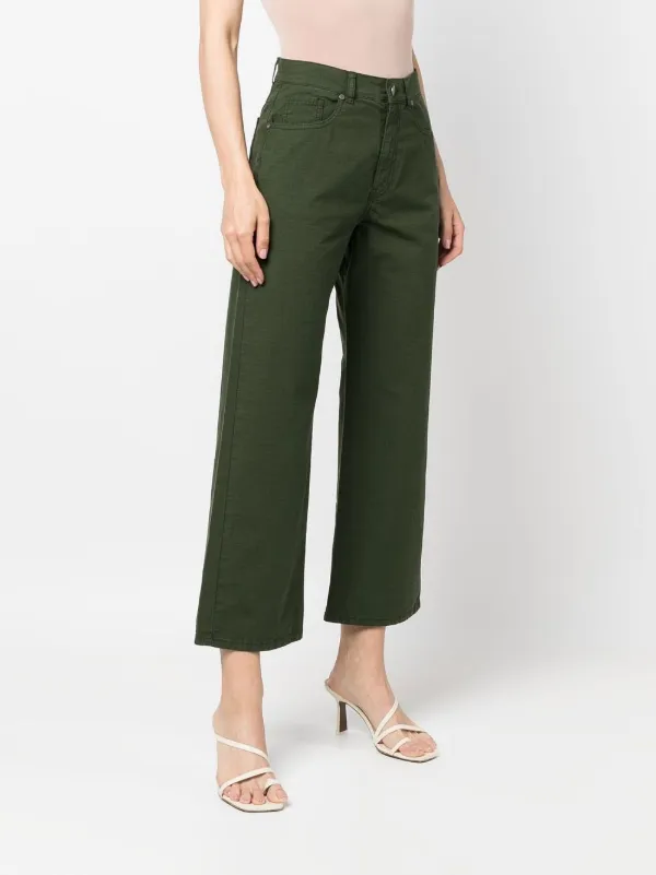 P.A.R.O.S.H. wide-leg Cropped Trousers 