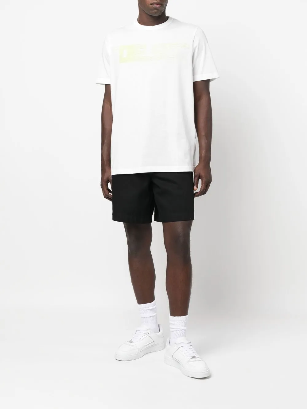 Diesel T-shirt met logoprint - Wit