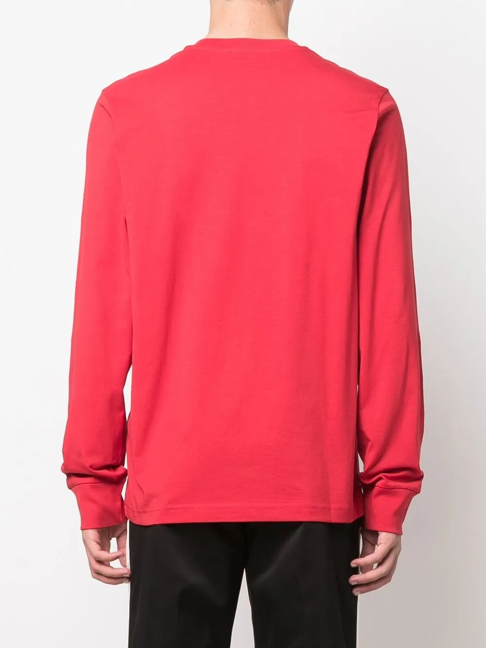 Diesel Sweater met logoprint Rood