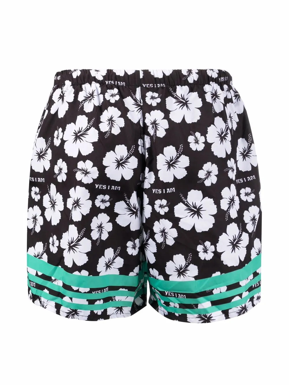 yes i am floral-print swim shorts | Swim & Board Shorts | Image 2