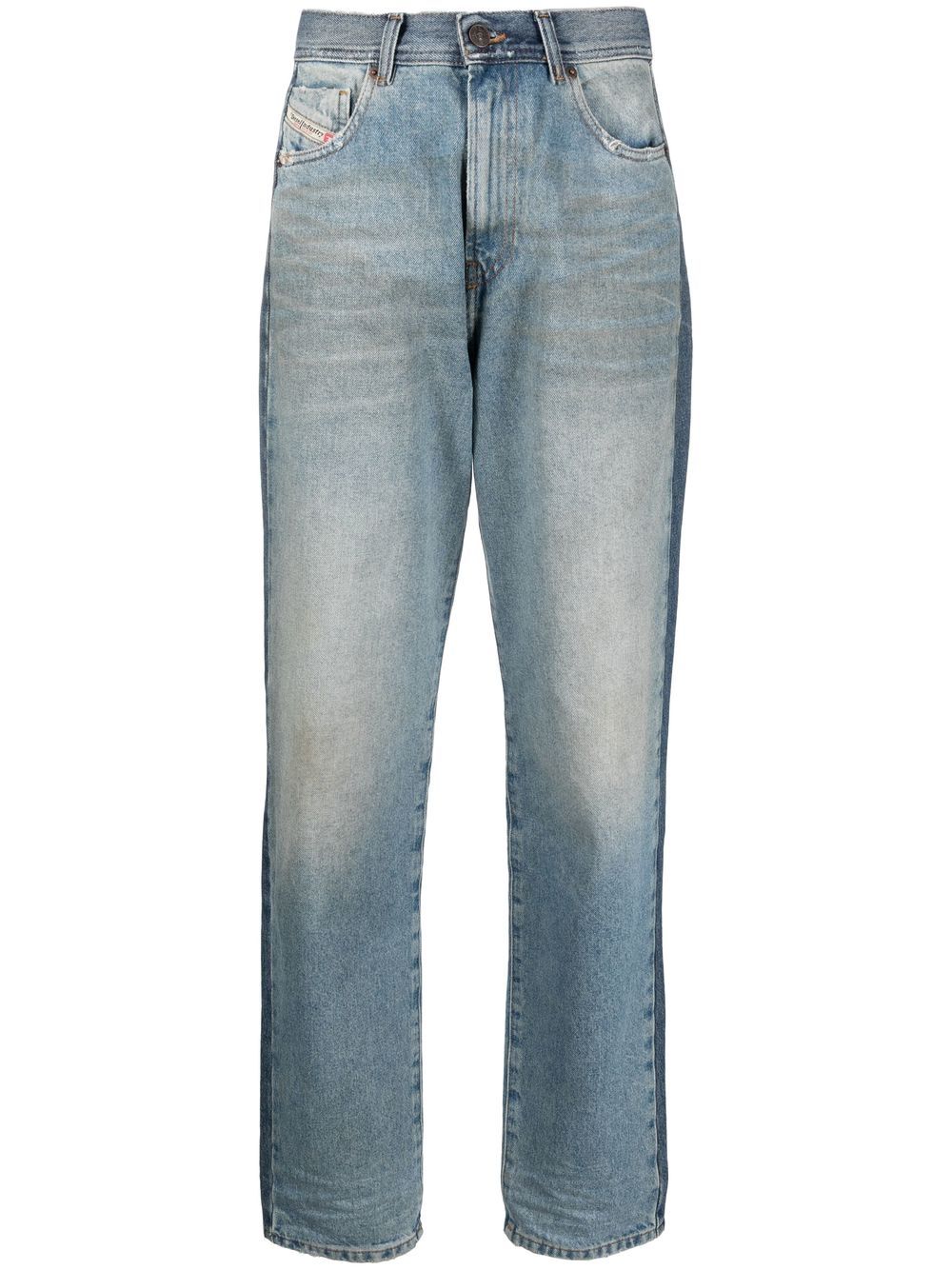 Diesel 1956 Stonewash Boyfriend Jeans In Blue | ModeSens