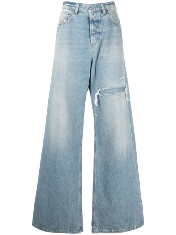 Diesel D-Sire wide-legjeans - Farfetch