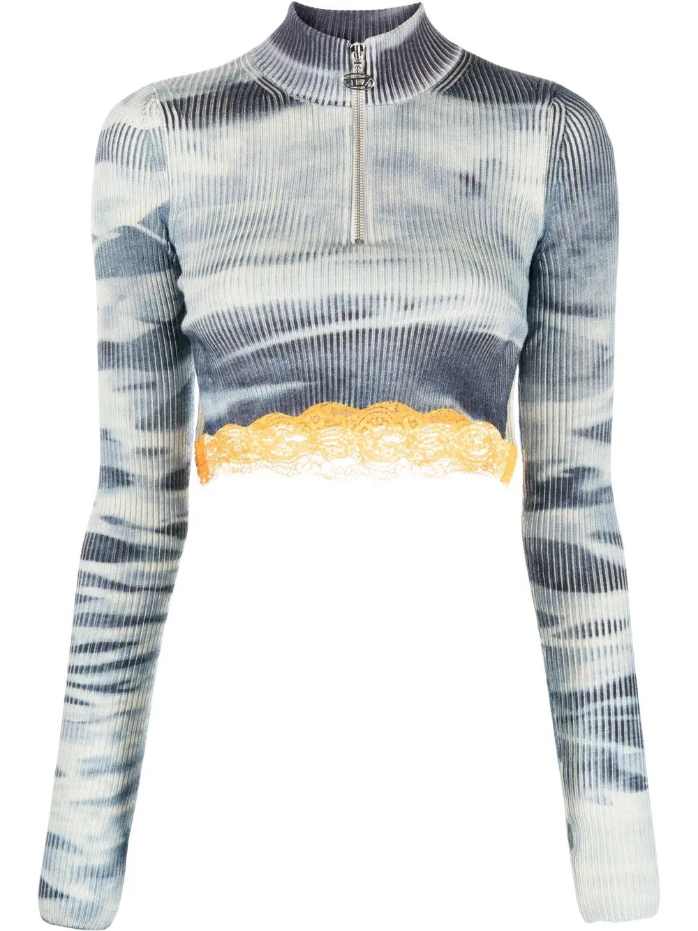 

Diesel M-Artha camouflage-print top - Blue