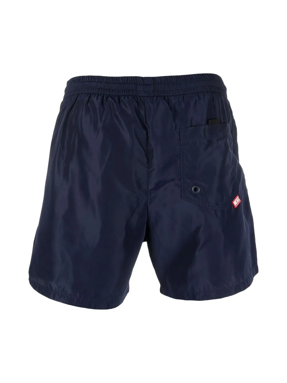 Diesel Zwembroek met logopatch Blauw