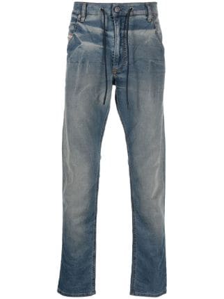 Diesel Krooley tapered-leg Jeans - Farfetch