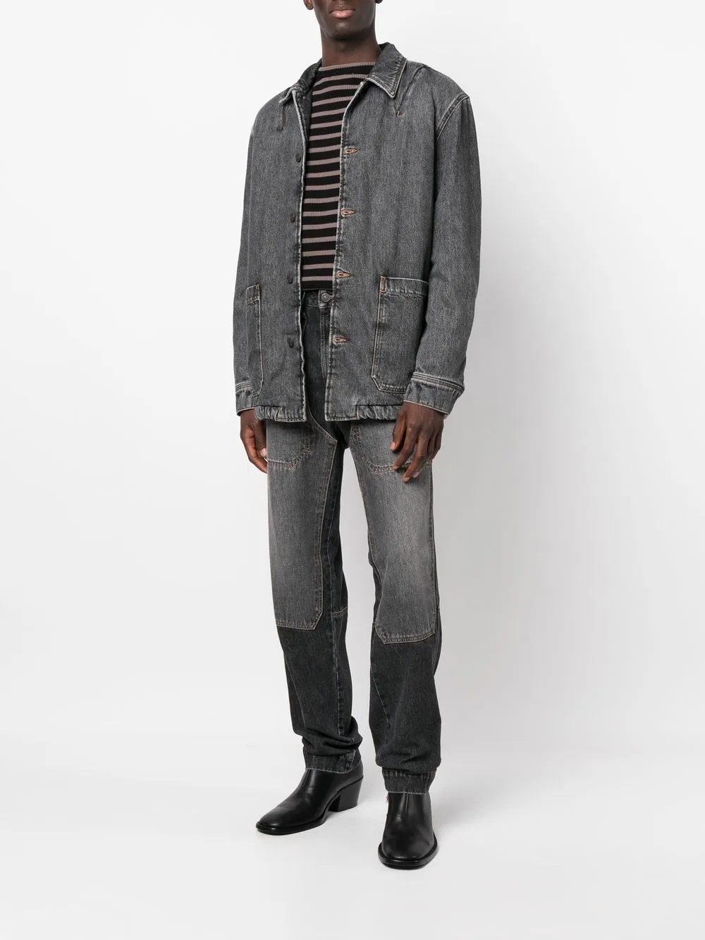 Diesel Straight jeans - Zwart
