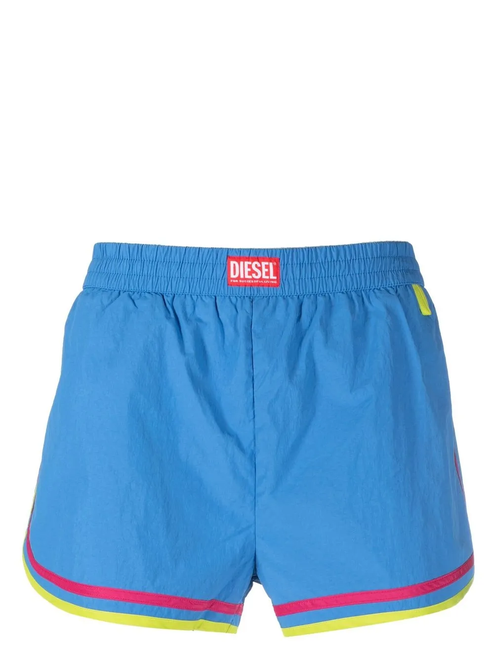 

Diesel double-trim swim shorts - Blue