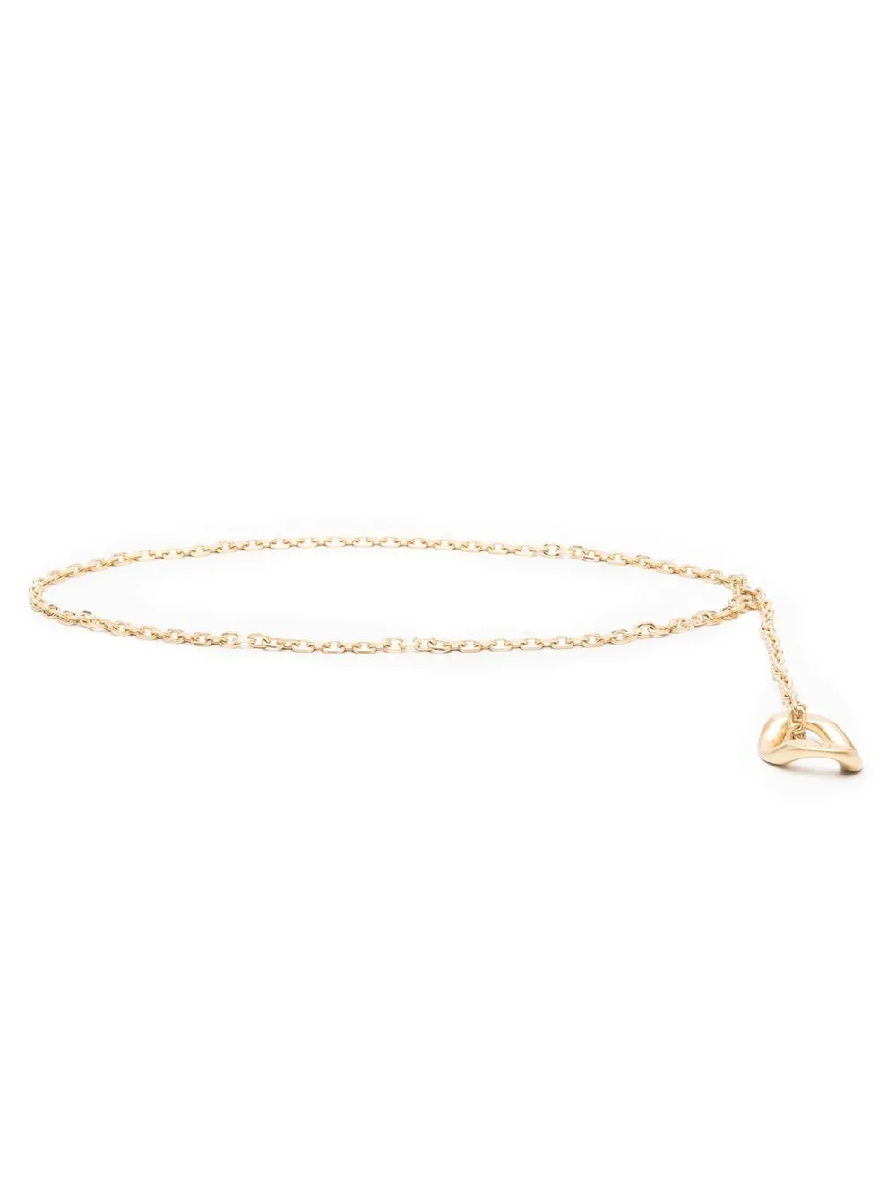 

Patrizia Pepe adjustable chainlink belt - Gold