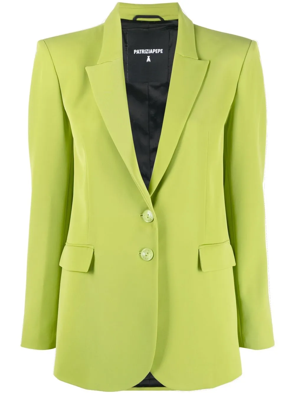 

Patrizia Pepe blazer de vestir con botones - Verde