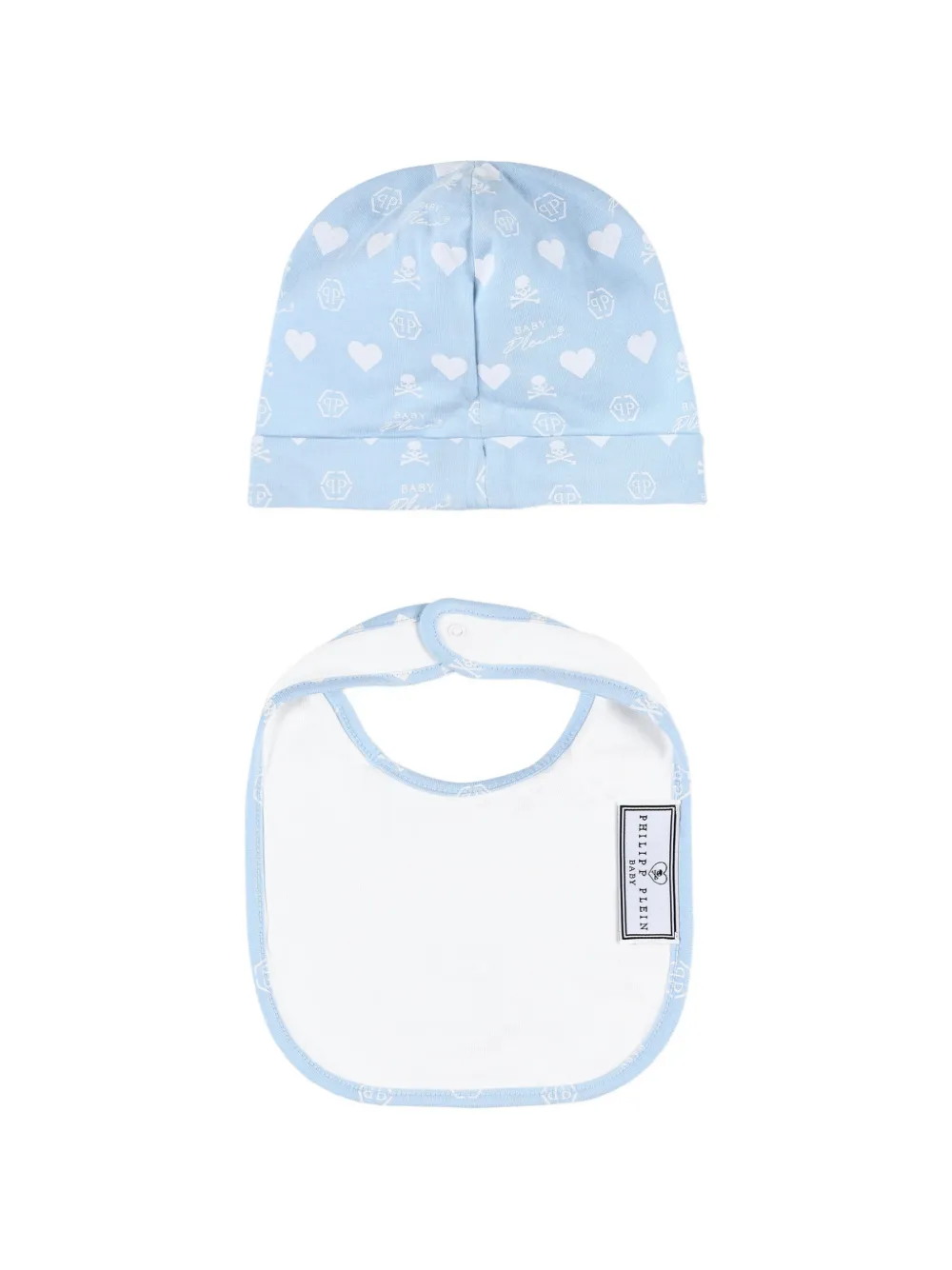 Philipp Plein Junior Romper met beerprint Wit