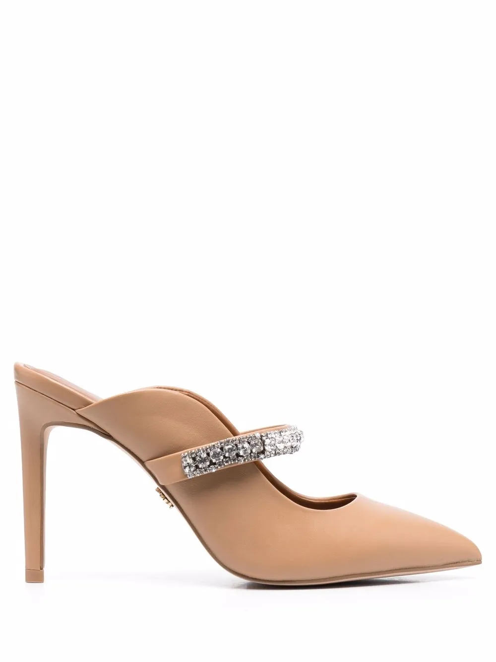 

Kurt Geiger London crystal-embellished mules - Neutrals
