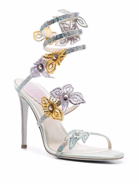 shazam! L.A.M.B. heel with funky sole | Blue suede sandals, Heels, Hot shoes