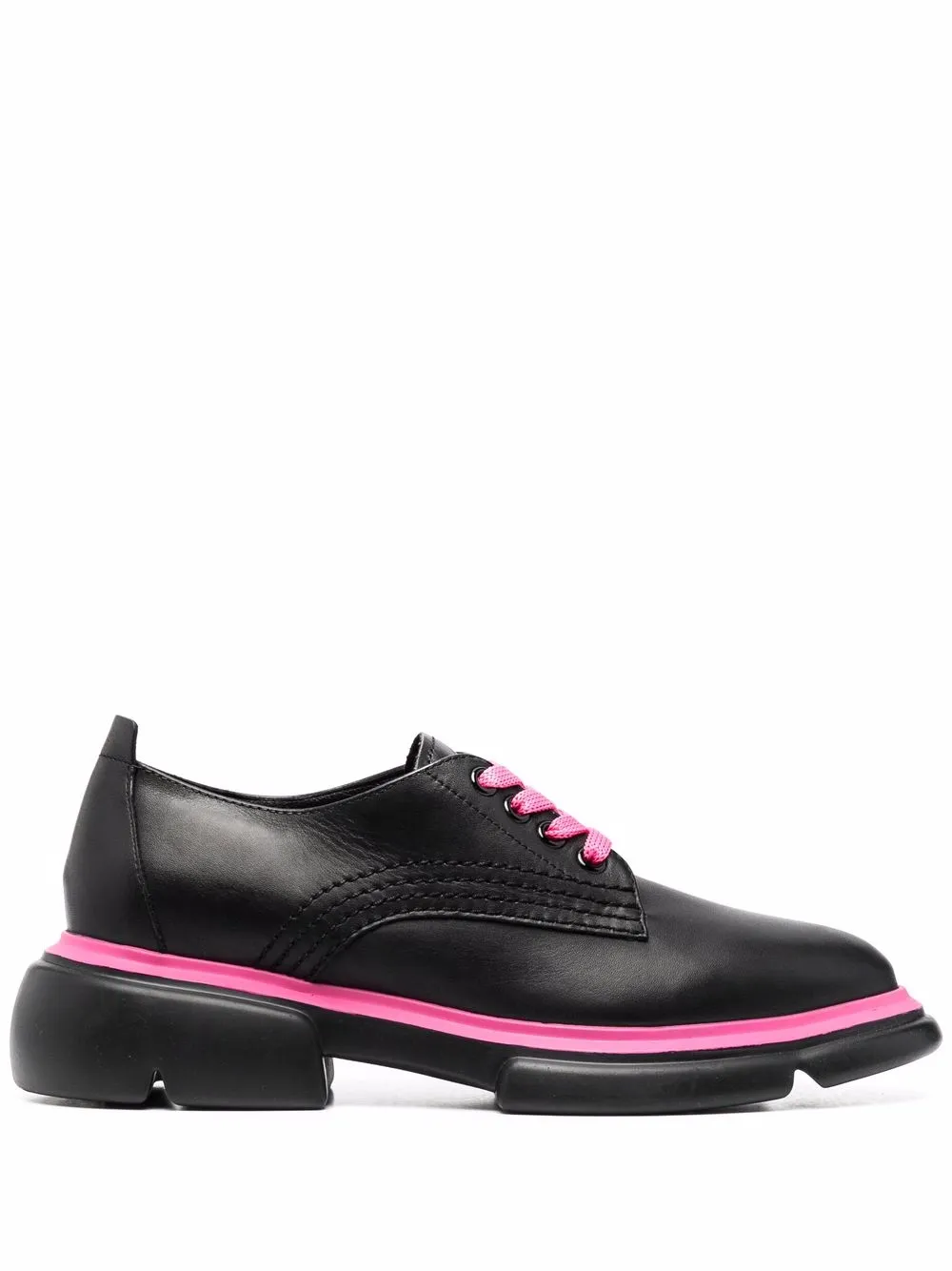 

Emporio Armani zapatos con ribete en contraste - Negro