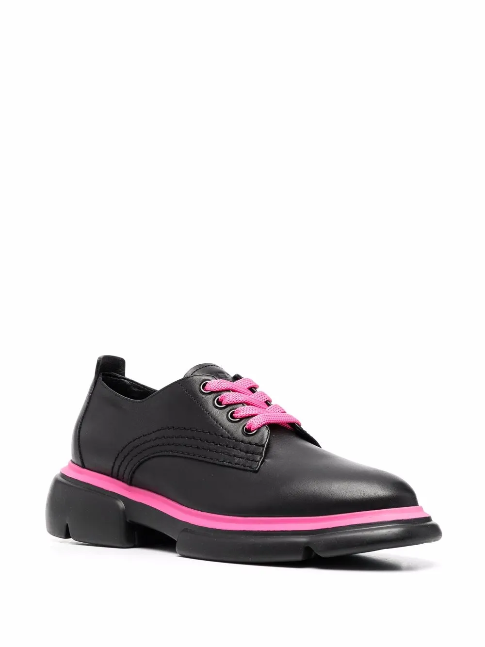 Emporio Armani Schoenen met contrasterende afwerking - Zwart