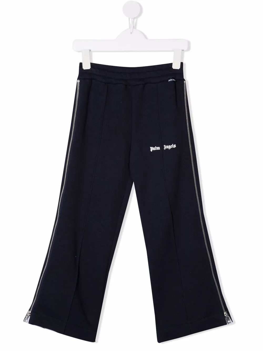 

Palm Angels Kids logo-print zipped tracksuit pants - Blue